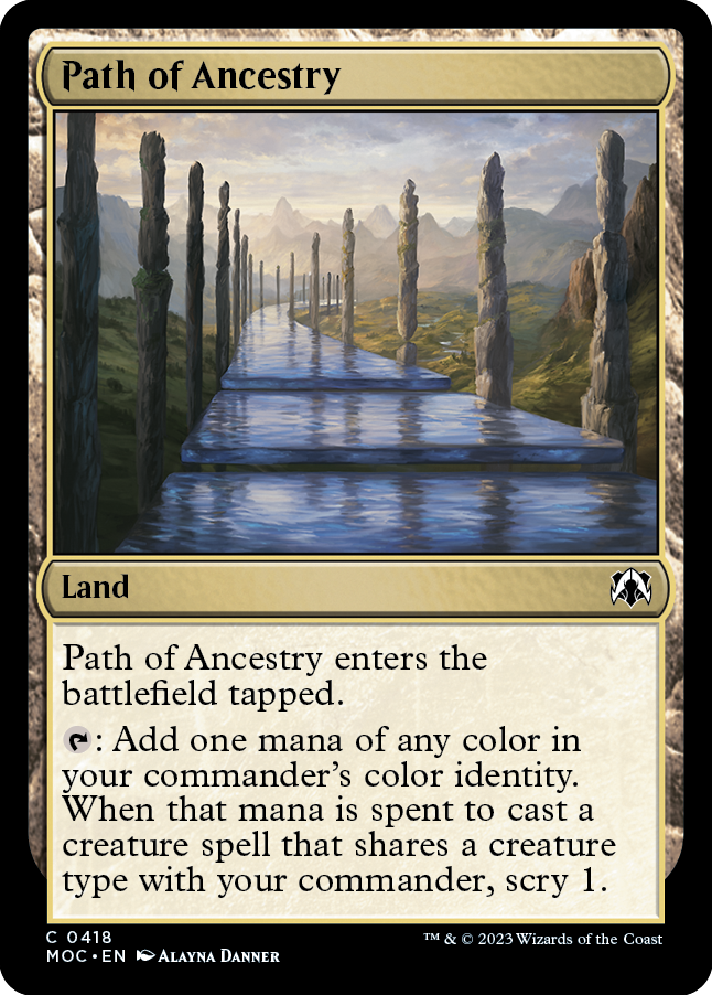 Path of Ancestry [March of the Machine Commander] | Odin's Place
