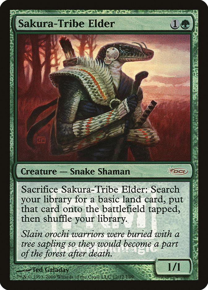 Sakura-Tribe Elder (12) [Friday Night Magic 2009] | Odin's Place