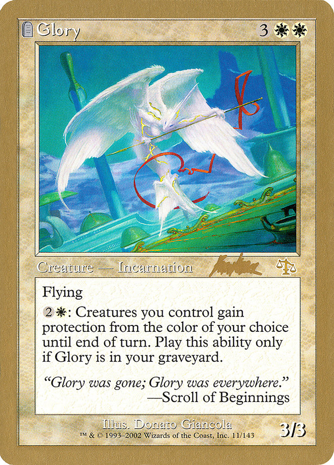 Glory (Brian Kibler) [World Championship Decks 2002] | Odin's Place