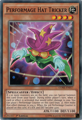 Performage Hat Tricker [CORE-EN017] Common | Odin's Place