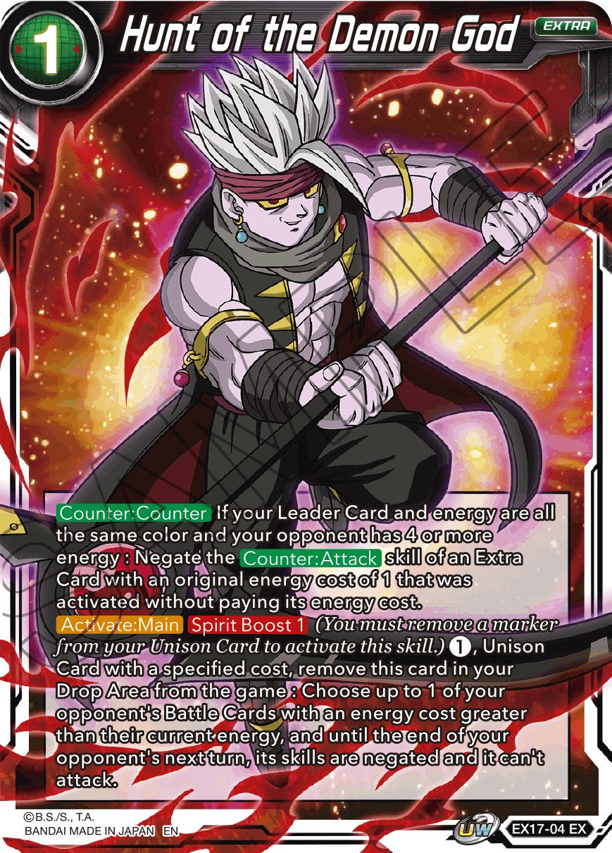 Hunt of the Demon God (EX17-04) [Saiyan Booster] | Odin's Place