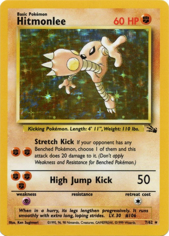 Hitmonlee (7/62) [Fossil Unlimited] | Odin's Place
