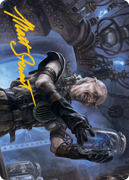 Delver of Secrets Art Card (Gold-Stamped Signature) [Innistrad: Midnight Hunt Art Series] | Odin's Place