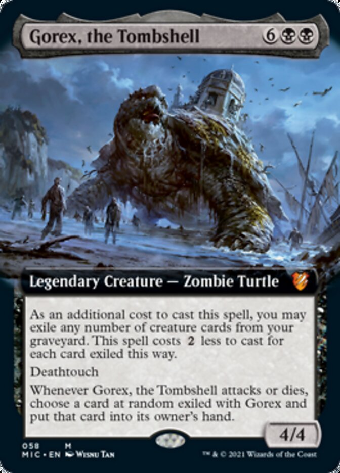 Gorex, the Tombshell (Extended Art) [Innistrad: Midnight Hunt Commander] | Odin's Place