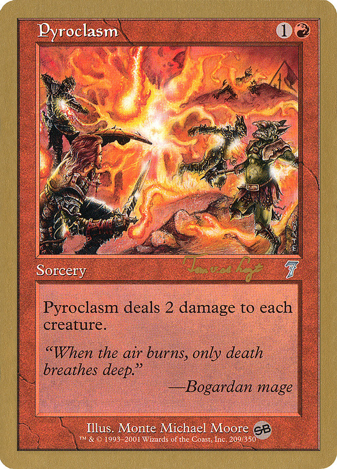 Pyroclasm (Tom van de Logt) (SB) [World Championship Decks 2001] | Odin's Place