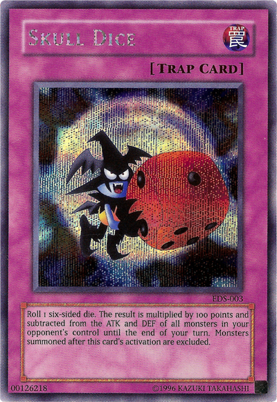 Skull Dice [EDS-003] Secret Rare | Odin's Place