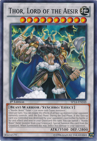 Thor, Lord of the Aesir [SP14-EN048] Common | Odin's Place