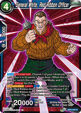 General White, Red Ribbon Officer (BT17-041) [Ultimate Squad] | Odin's Place
