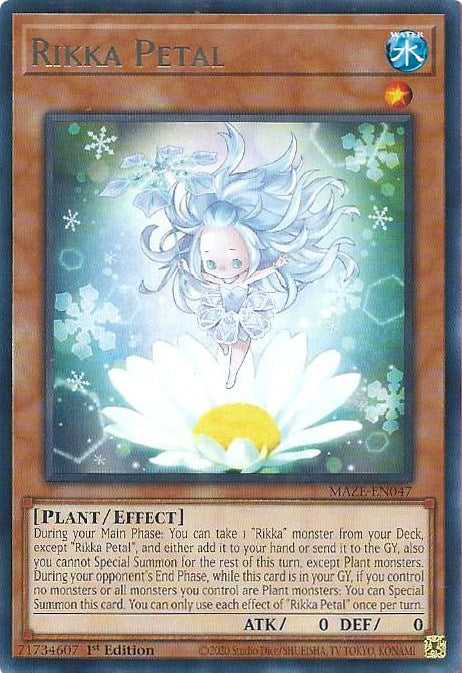 Rikka Petal [MAZE-EN047] Rare | Odin's Place