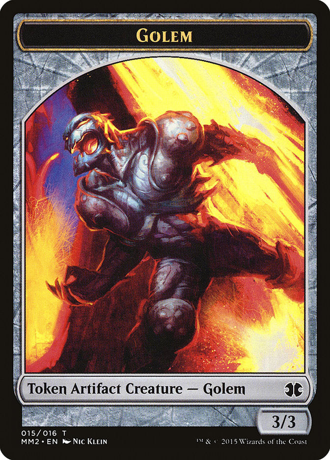 Golem Token (15) [Modern Masters 2015 Tokens] | Odin's Place