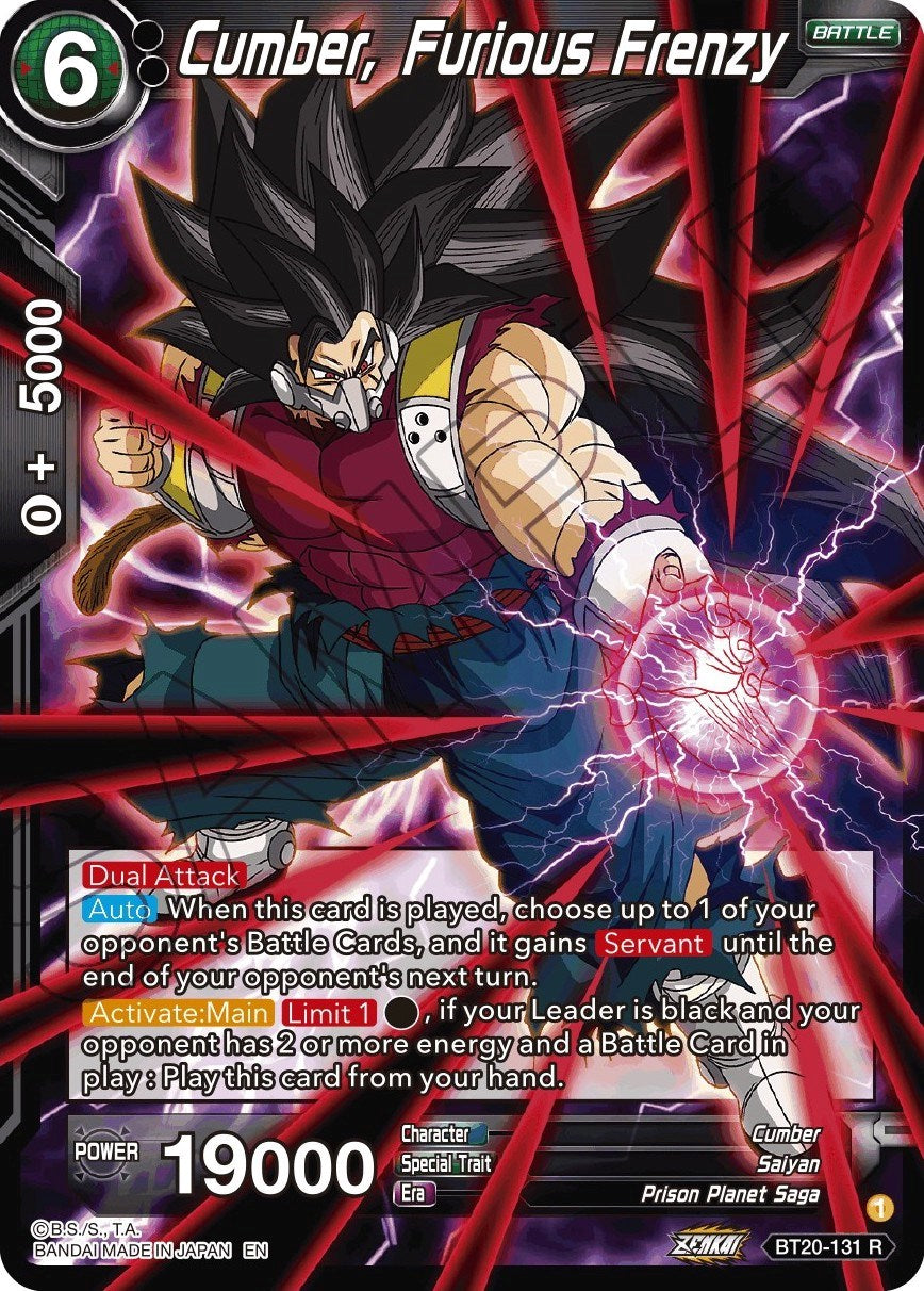 Cumber, Furious Frenzy (BT20-131) [Power Absorbed] | Odin's Place