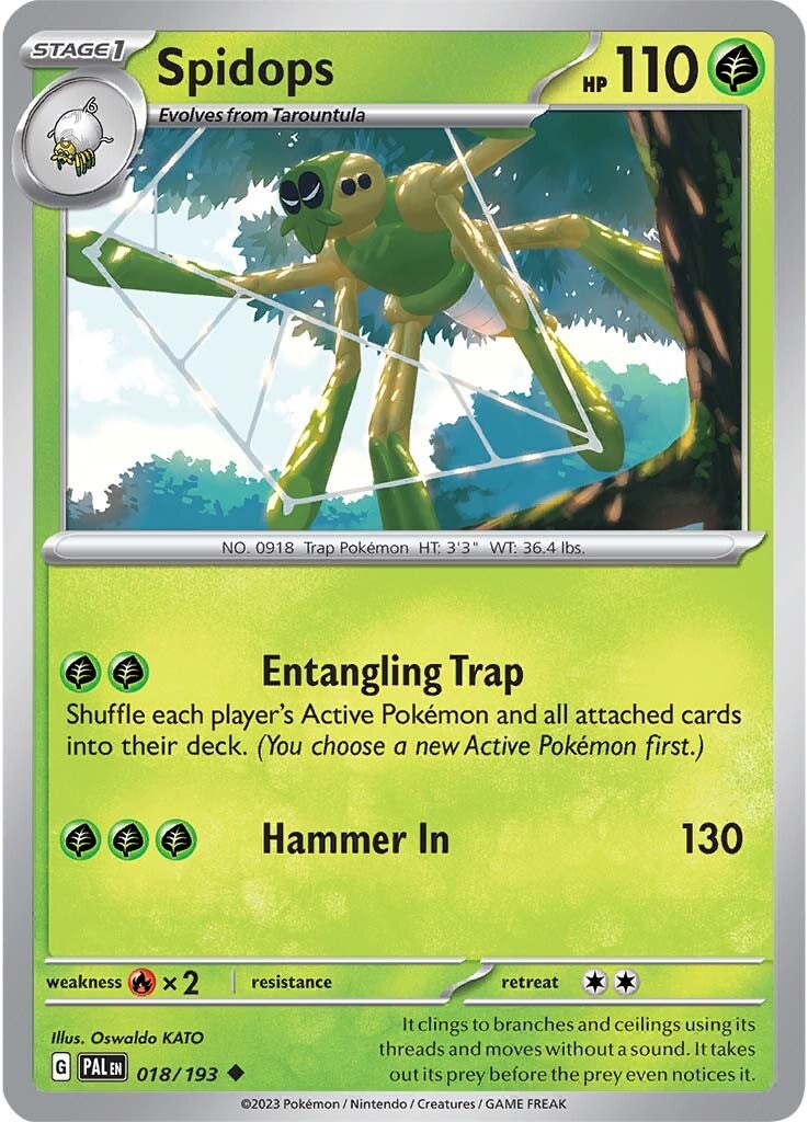 Spidops (018/193) [Scarlet & Violet: Paldea Evolved] | Odin's Place