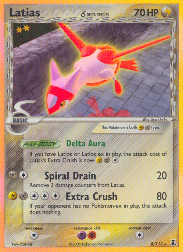 Latias (8/113) (Delta Species) [EX: Delta Species] | Odin's Place