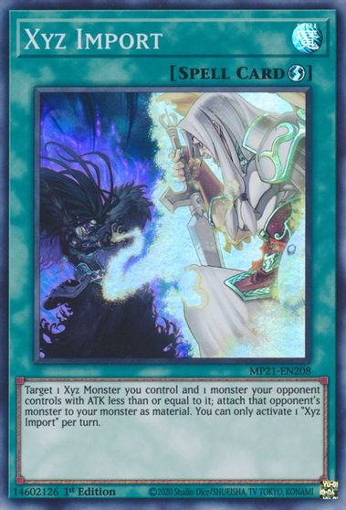 Xyz Import [MP21-EN208] Super Rare | Odin's Place