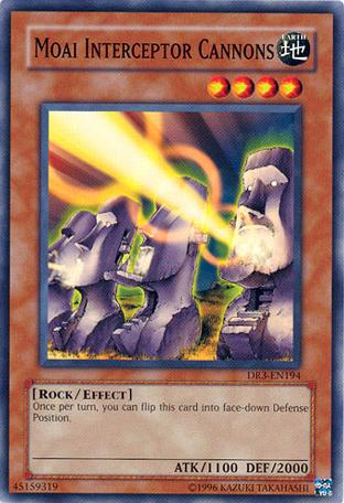 Moai Interceptor Cannons [DR3-EN194] Common | Odin's Place