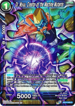 Dr. Myuu, Creator of the Machine Mutants (BT11-048) [Vermilion Bloodline 2nd Edition] | Odin's Place