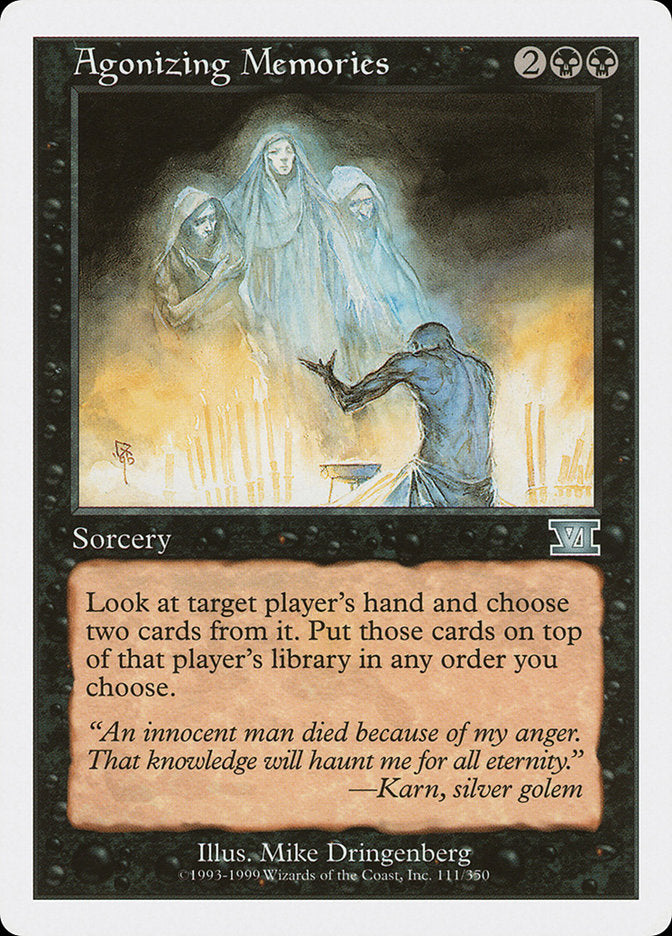 Agonizing Memories (111) [Classic Sixth Edition] | Odin's Place