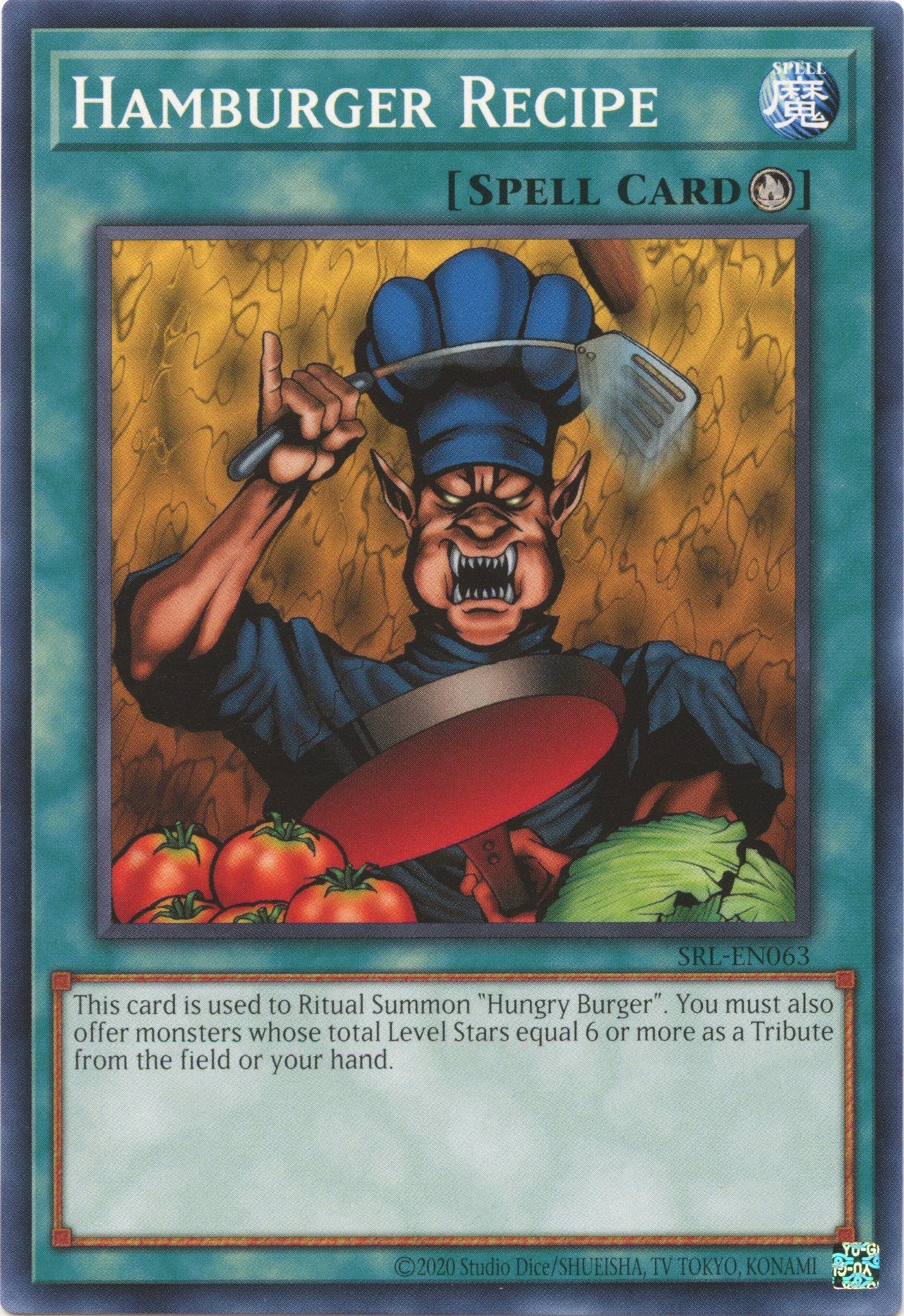 Hamburger Recipe (25th Anniversary) [SRL-EN063] Common | Odin's Place