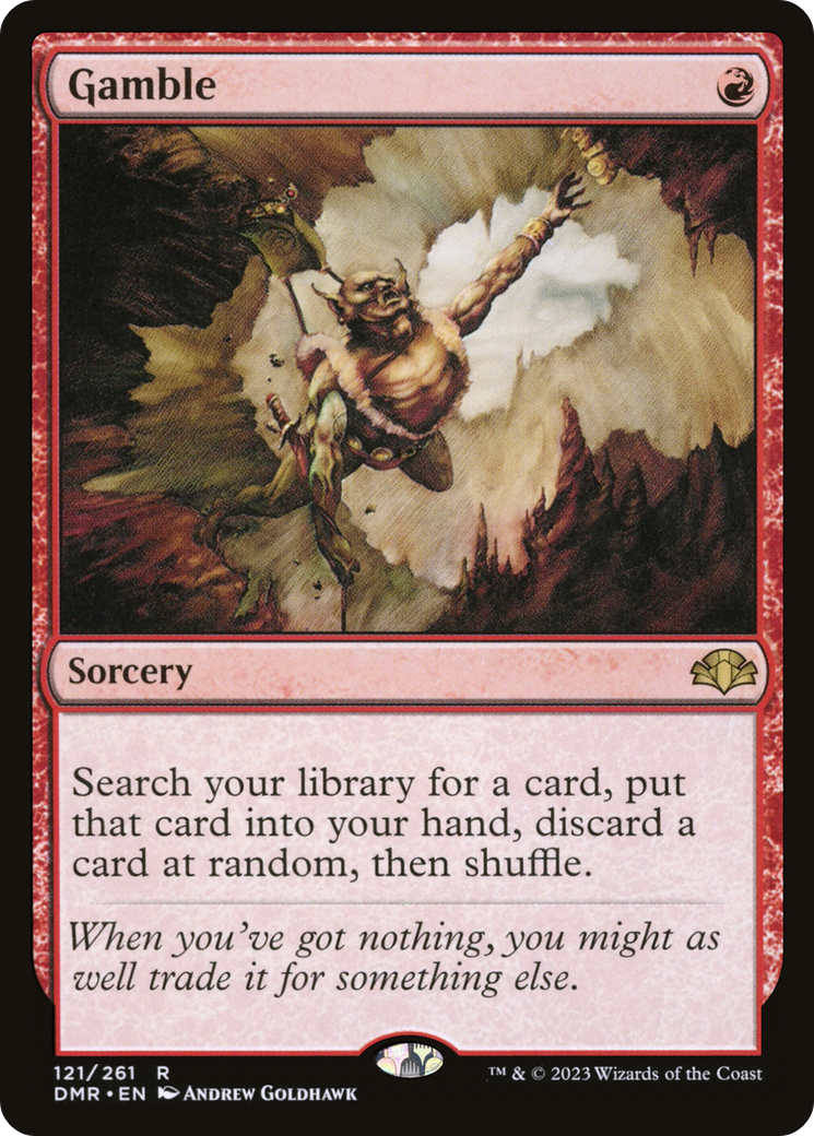 Gamble [Dominaria Remastered] | Odin's Place