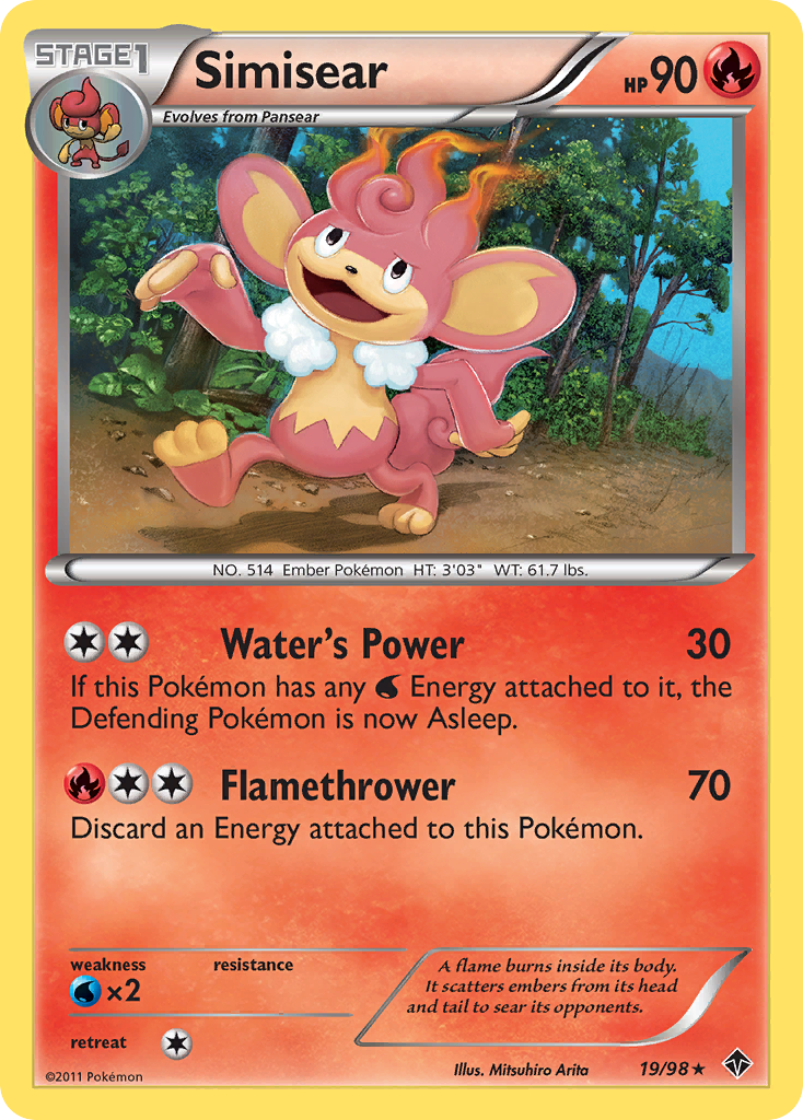 Simisear (19/98) [Black & White: Emerging Powers] | Odin's Place