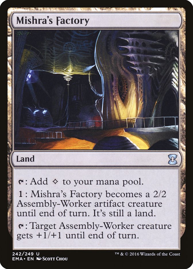 Mishra's Factory (242) [Eternal Masters] | Odin's Place