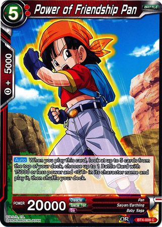 Power of Friendship Pan (BT4-009) [Colossal Warfare] | Odin's Place