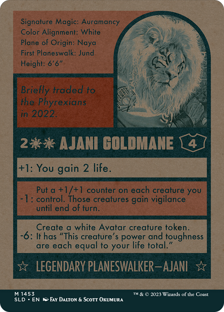 Ajani Goldmane [Secret Lair Drop Series] | Odin's Place