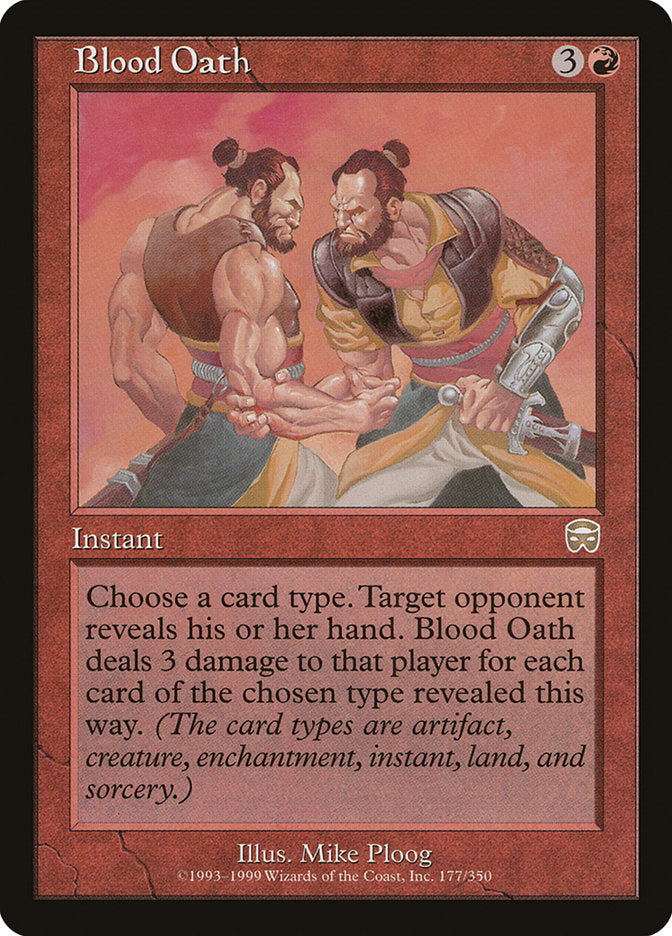 Blood Oath (177) [Mercadian Masques] | Odin's Place
