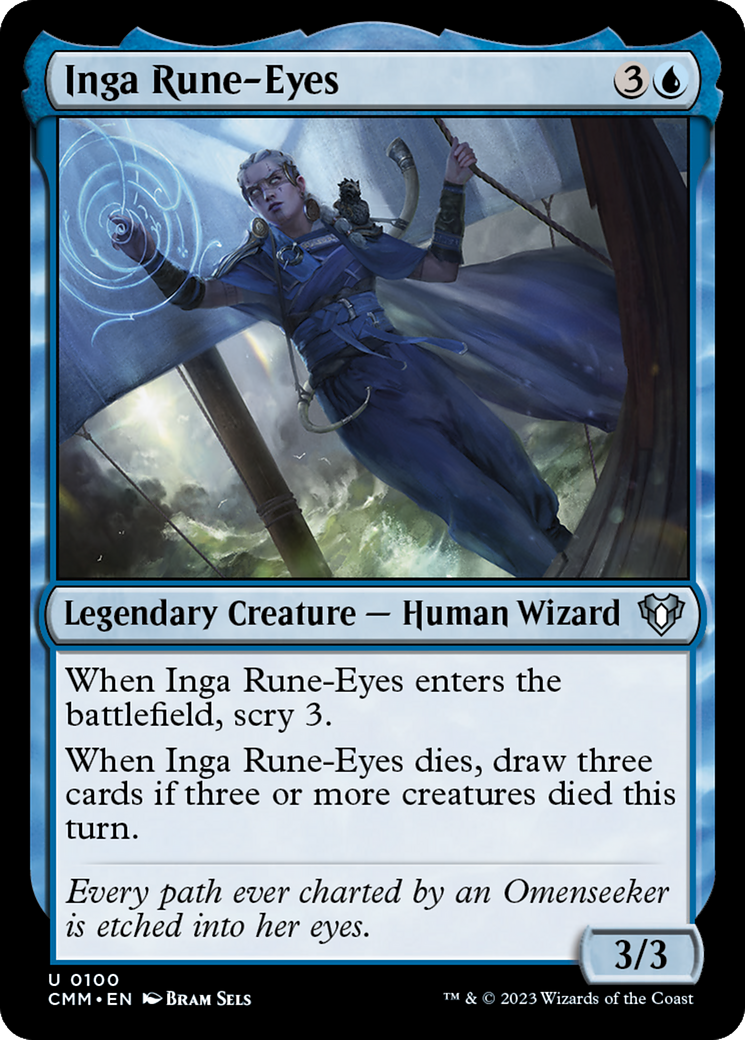 Inga Rune-Eyes [Commander Masters] | Odin's Place