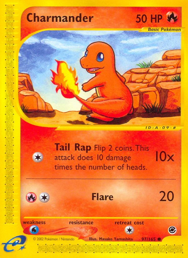 Charmander (97/165) [Expedition: Base Set] | Odin's Place