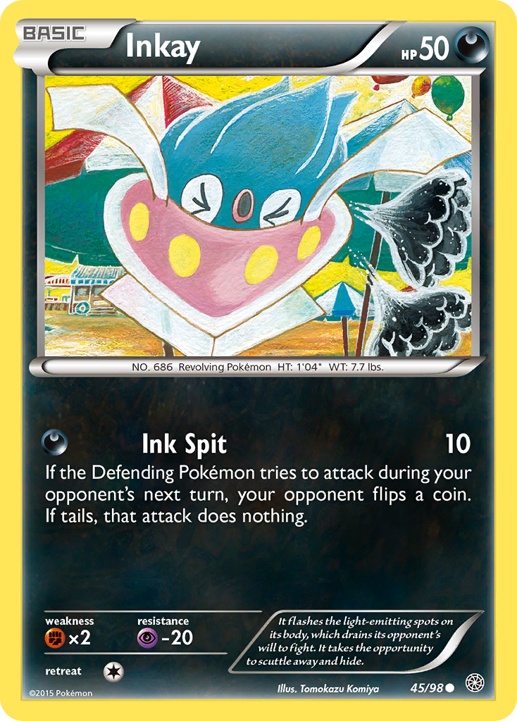 Inkay (45/98) [XY: Ancient Origins] | Odin's Place