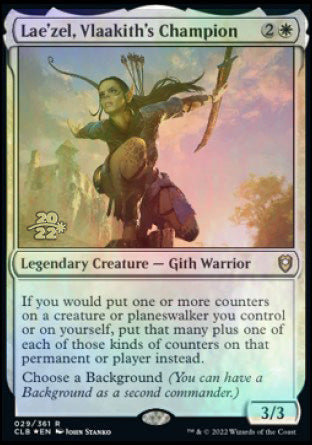 Lae'zel, Vlaakith's Champion [Commander Legends: Battle for Baldur's Gate Prerelease Promos] | Odin's Place