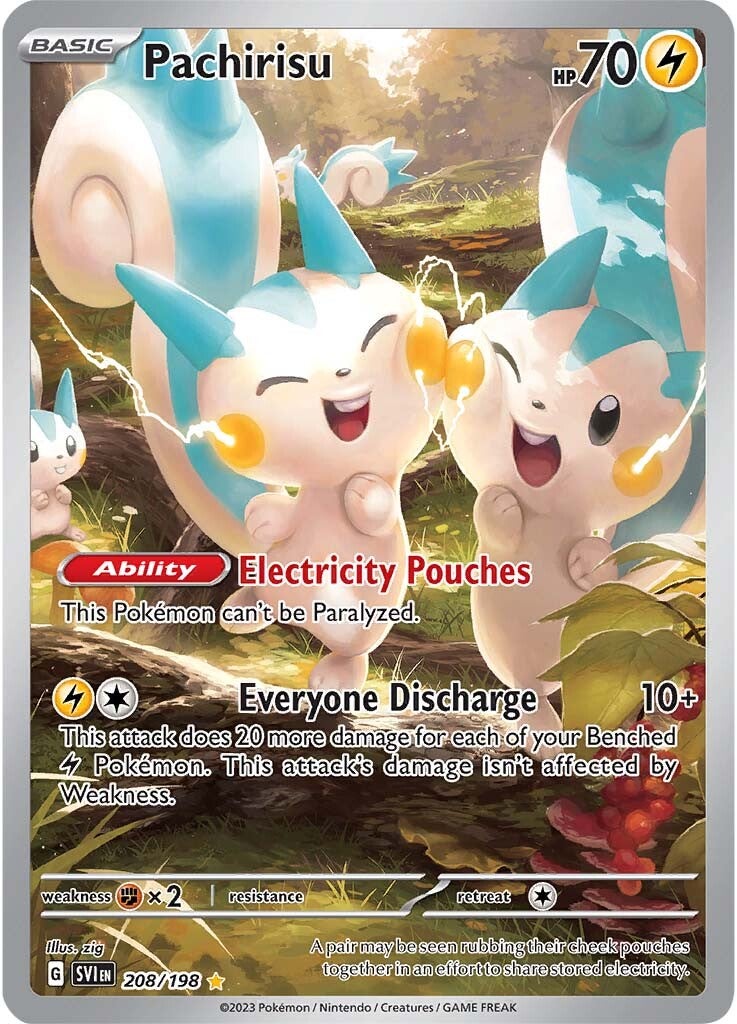 Pachirisu (208/198) [Scarlet & Violet: Base Set] | Odin's Place
