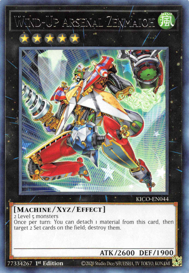 Wind-Up Arsenal Zenmaioh [KICO-EN044] Rare | Odin's Place