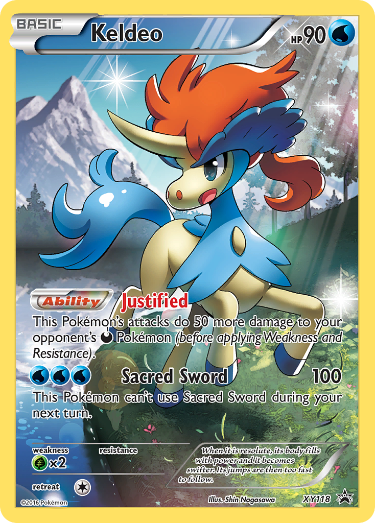 Keldeo (XY118) [XY: Black Star Promos] | Odin's Place