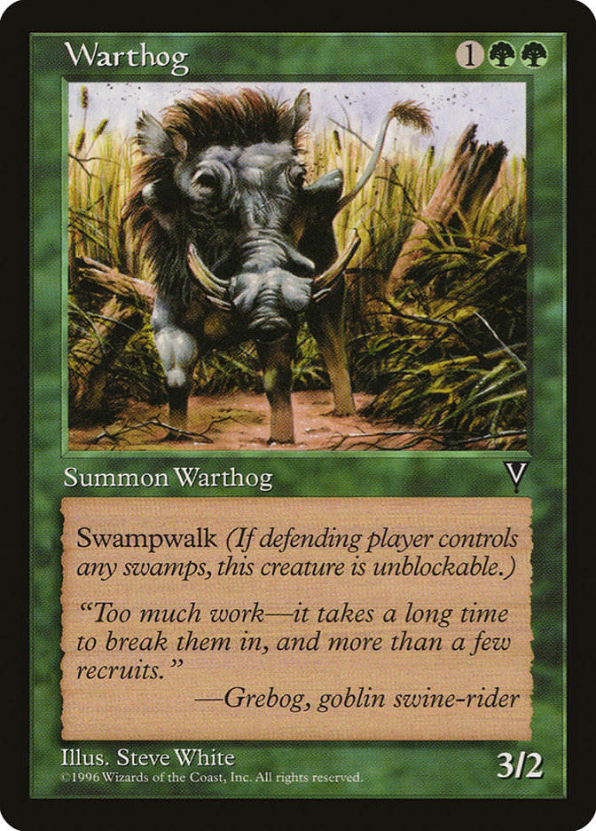 Warthog (124) [Visions] | Odin's Place