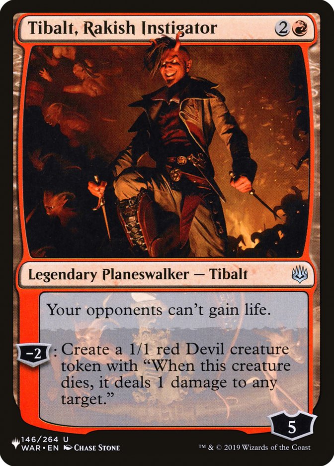 Tibalt, Rakish Instigator [The List] | Odin's Place