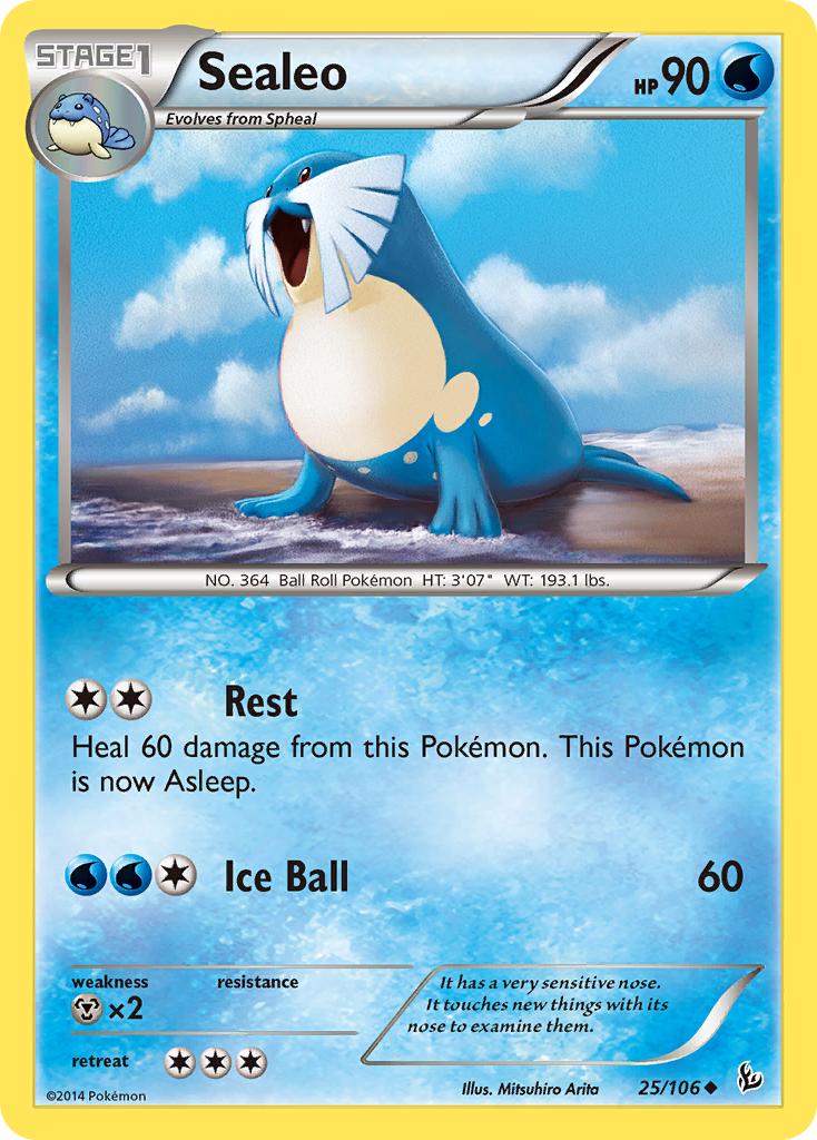 Sealeo (25/106) [XY: Flashfire] | Odin's Place