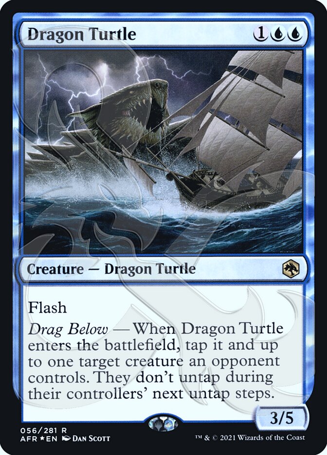 Dragon Turtle (Ampersand Promo) [Dungeons & Dragons: Adventures in the Forgotten Realms Promos] | Odin's Place