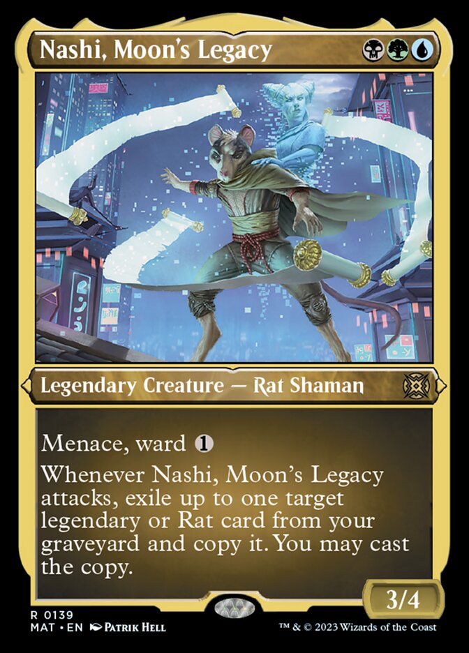 Nashi, Moon's Legacy (Foil Etched) [March of the Machine: The Aftermath] | Odin's Place