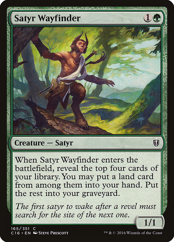 Satyr Wayfinder (165) [Commander 2016] | Odin's Place
