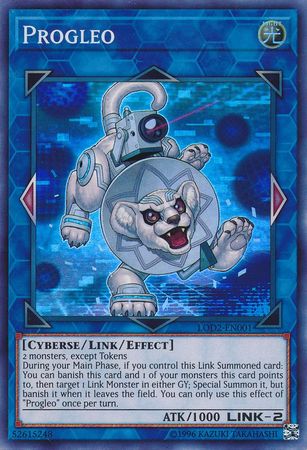 Progleo (Legacy of the Duelist: Link Evolution) [LOD2-EN001] Super Rare | Odin's Place
