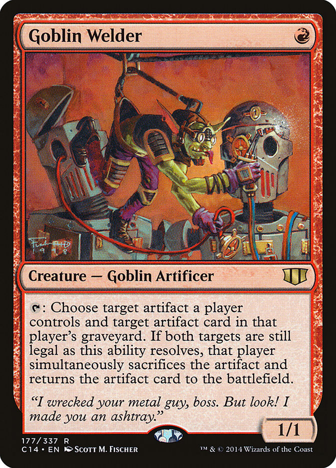 Goblin Welder (177) [Commander 2014] | Odin's Place