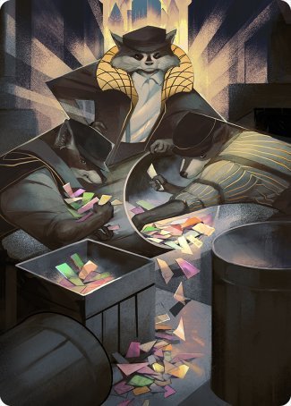 Masked Bandits Art Card [Streets of New Capenna Art Series] | Odin's Place