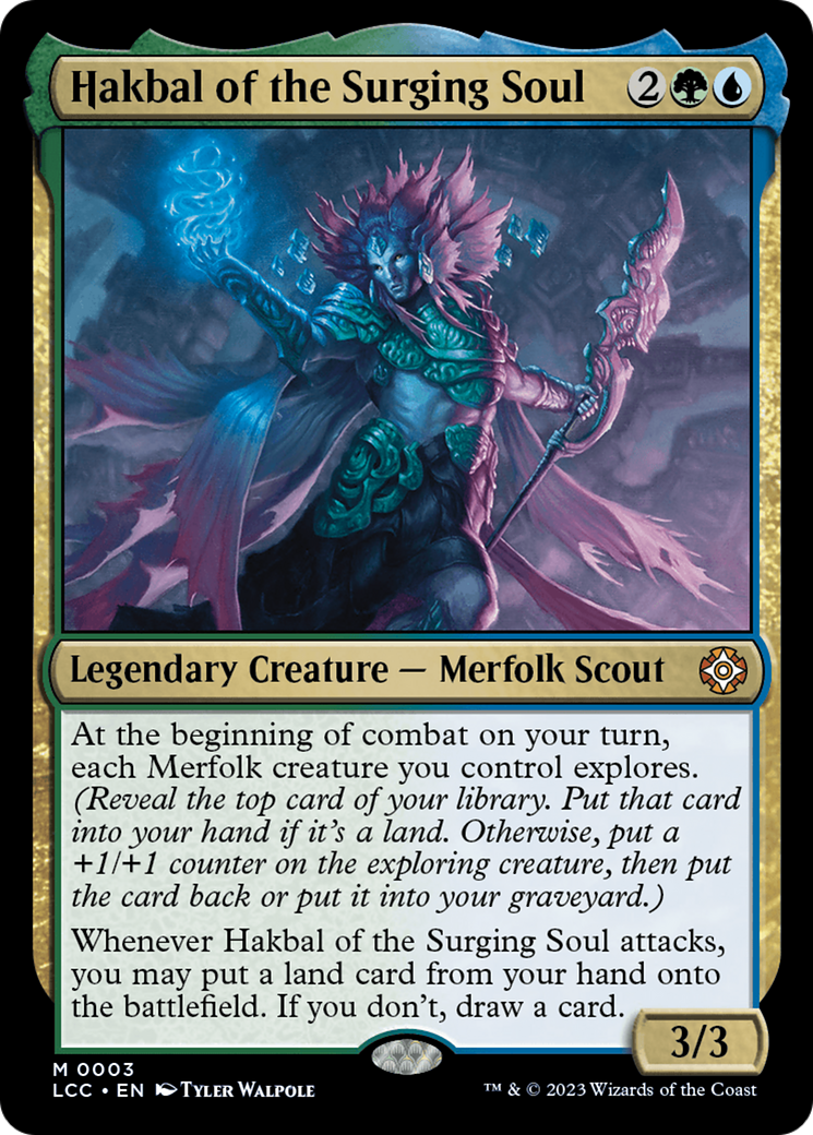 Hakbal of the Surging Soul [The Lost Caverns of Ixalan Commander] | Odin's Place