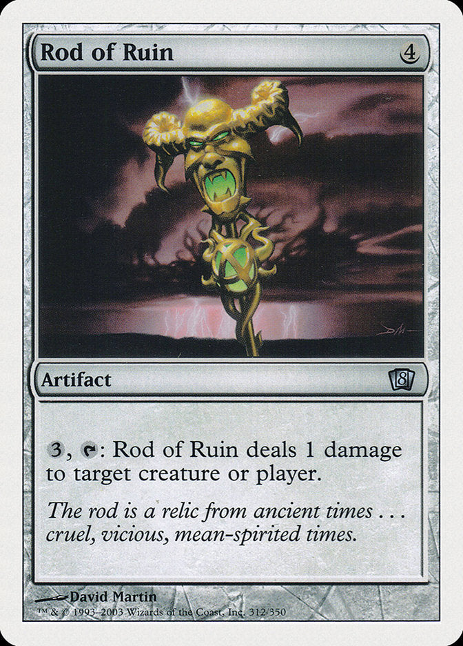 Rod of Ruin (312) [Eighth Edition] | Odin's Place