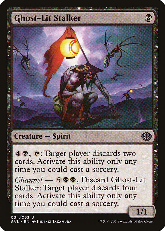 Ghost-Lit Stalker (34) (Garruk vs. Liliana) [Duel Decks Anthology] | Odin's Place