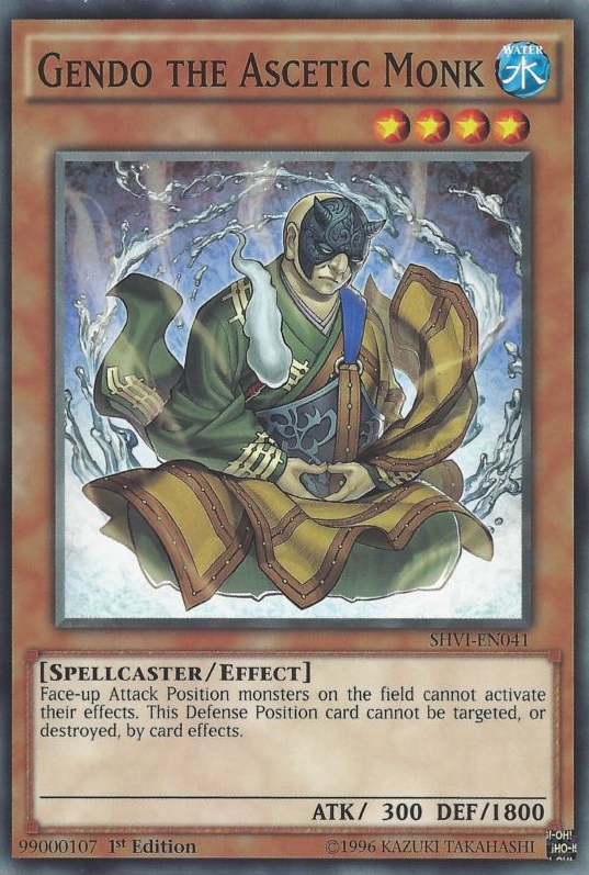 Gendo the Ascetic Monk [SHVI-EN041] Common | Odin's Place