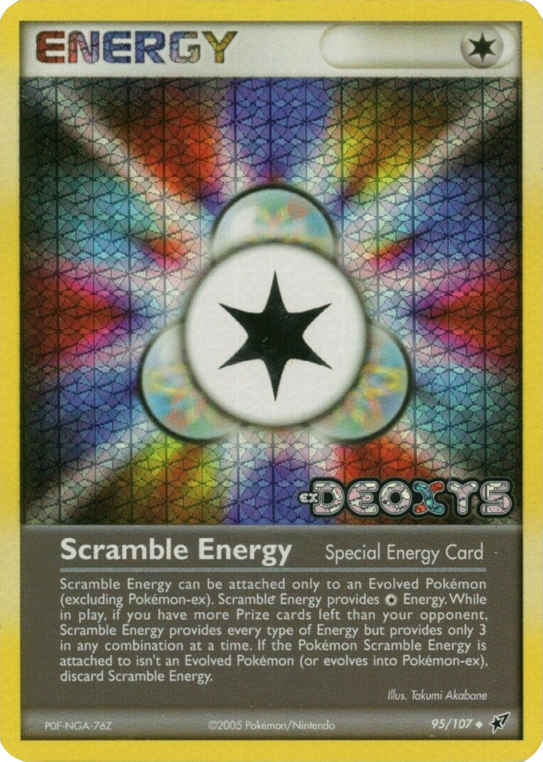 Scramble Energy (95/107) (Stamped) [EX: Deoxys] | Odin's Place