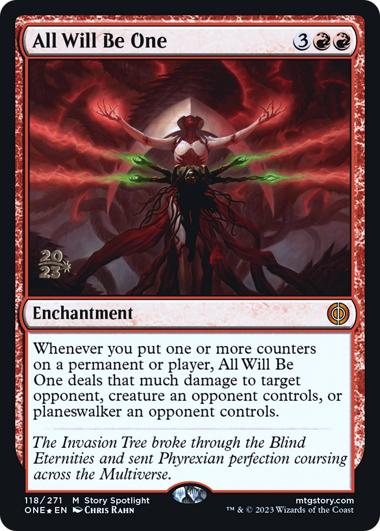 All Will Be One [Phyrexia: All Will Be One Prerelease Promos] | Odin's Place